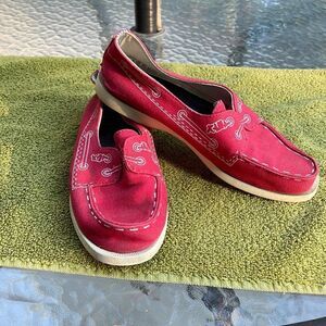 Sperry topsiders women’s size 7 this is a band of outsider shoes, fun shoes.